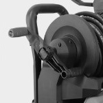 防干涉伸缩摇柄